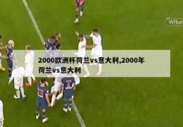 2000欧洲杯荷兰vs意大利,2000年荷兰vs意大利