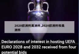 2020欧洲杯美洲杯,2020欧洲杯和美洲杯