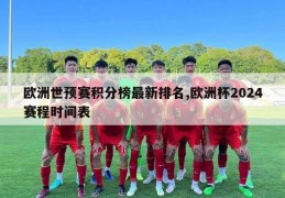 欧洲世预赛积分榜最新排名,欧洲杯2024赛程时间表