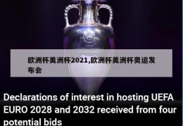 欧洲杯美洲杯2021,欧洲杯美洲杯奥运发布会