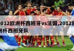 2012欧洲杯西班牙vs法国,2012欧洲杯西班牙队