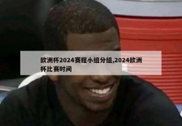 欧洲杯2024赛程小组分组,2024欧洲杯比赛时间