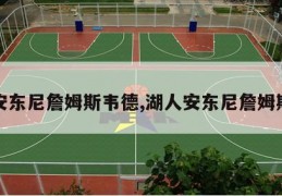 安东尼詹姆斯韦德,湖人安东尼詹姆斯