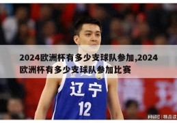 2024欧洲杯有多少支球队参加,2024欧洲杯有多少支球队参加比赛